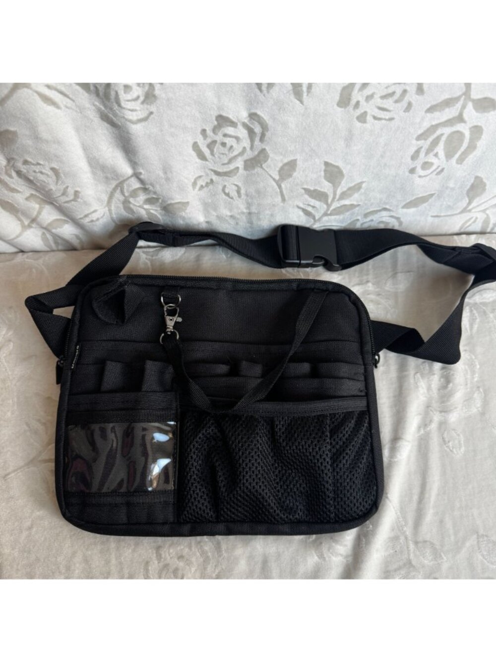 Black Damero Nurse Utility Waist Bag Compact Organizer for Tools And Supplies - Picture 2 of 6